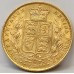 AUSTRALIA 1874 . ONE 1 SOVEREIGN . MELBOURNE . GOLD